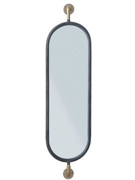 CC Metal Wall Mount Mirror 9"X38"