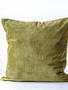 Green Velvet Pillow