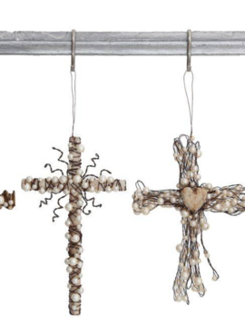 CC Metal Wire Cross