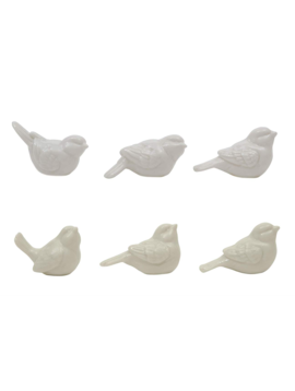 Ceramic Birds Set of 6