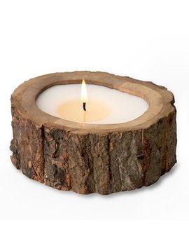 Irregular Tree Bark Candle