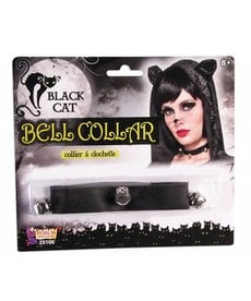 Sophisticat Cat Bell Collar: Black