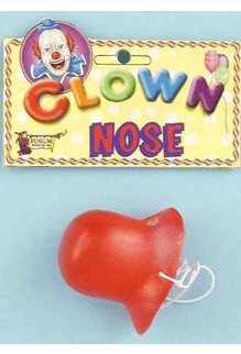 Clown Squeaking Nose: Red