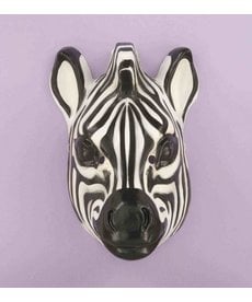 Plastic Animal Mask: Zebra