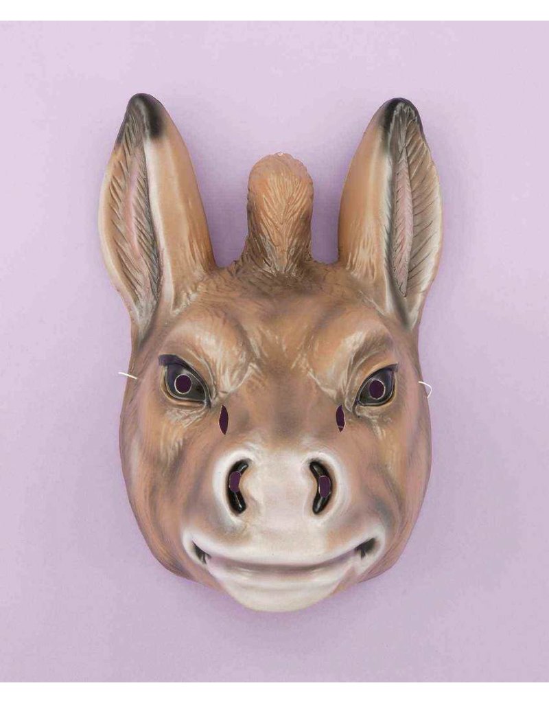 Plastic Animal Mask: Donkey