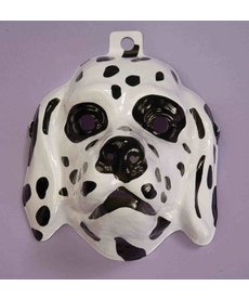 Plastic Animal Mask: Dalmatian