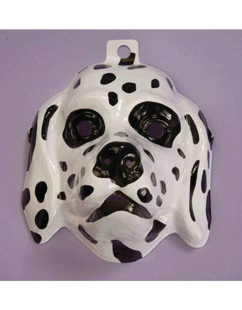 Plastic Animal Mask: Dalmatian