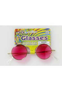 Pink Hippie Glasses
