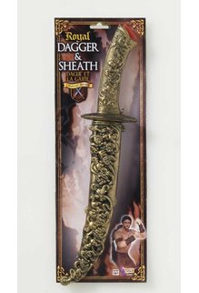 Medieval Royal Dagger & Sheath