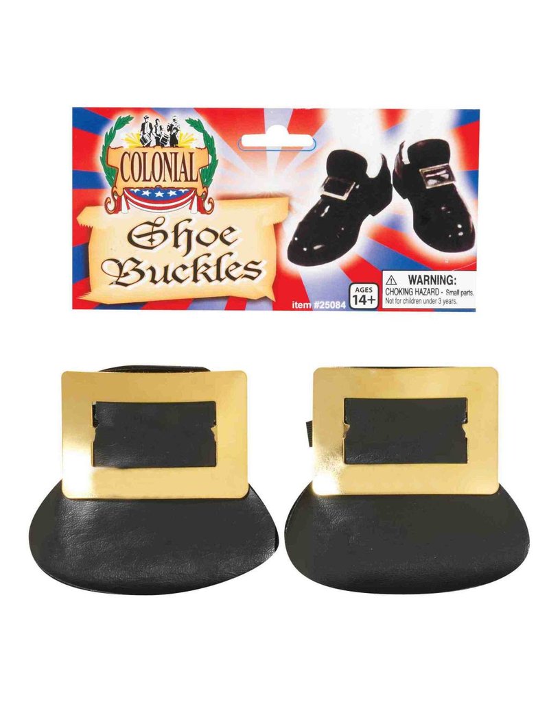 Colonial Shoe Buckles: Gold
