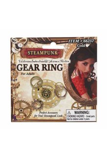 Steampunk Gear Ring