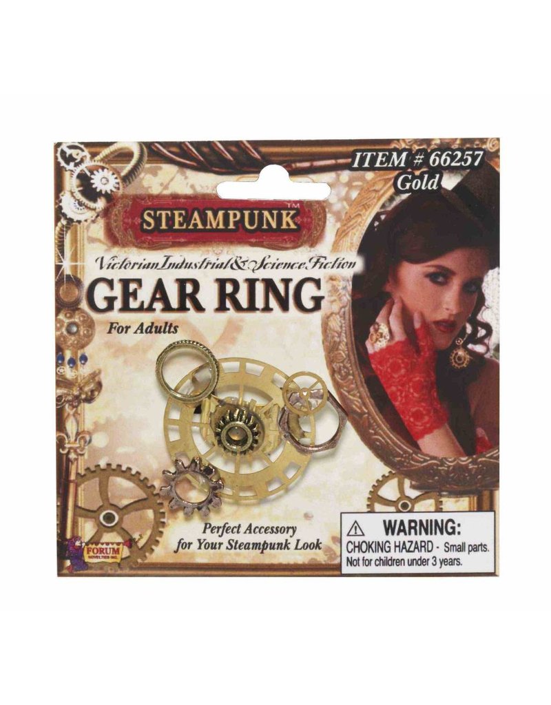 Steampunk Gear Ring