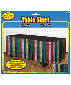 Table Skirt - Rainbow
