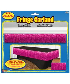 Fringe Garland - Hot Pink