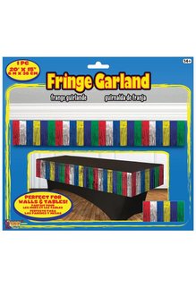 Fringe Garland - Rainbow