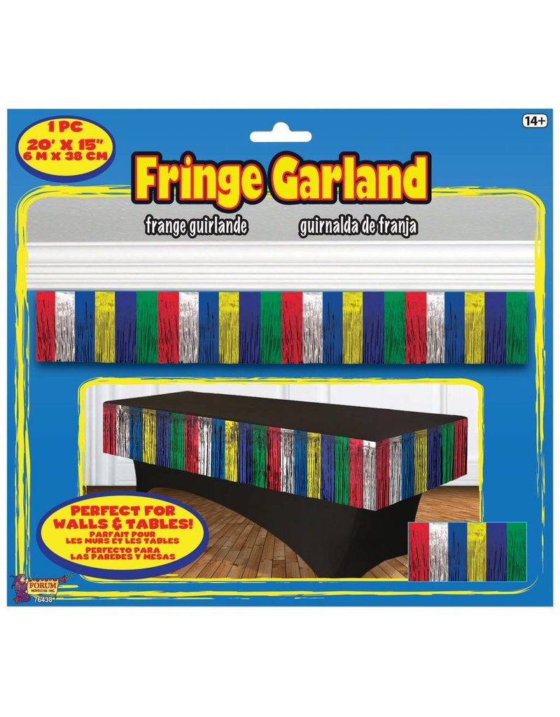 Fringe Garland - Rainbow