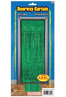 Doorway Curtain - Green