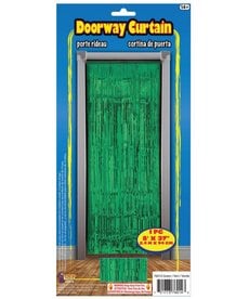 Doorway Curtain - Green