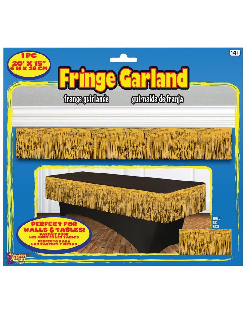 Fringe Garland - Gold