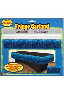 Fringe Garland - Blue
