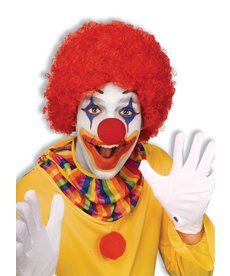 Adult Red Clown Afro Wig