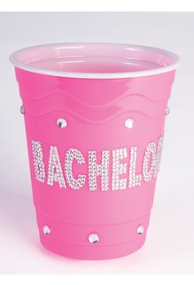 Pink Jewled Cup - Bachelorette