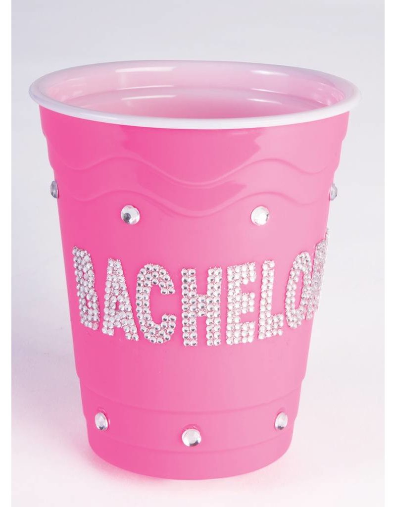 Pink Jewled Cup - Bachelorette