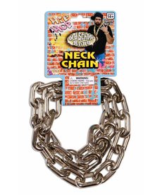 80's Big Links Neck Chain: Silver