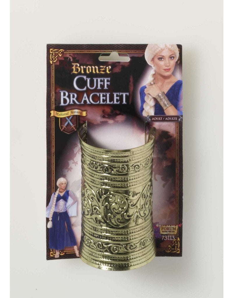 Medieval Bronze Cuff Bracelet