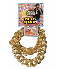 80's Big Links Neck Chain: Gold