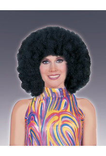 Adult 60’s Black Jumbo Afro Wig