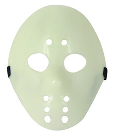 Glow in the Dark Hockey Mask