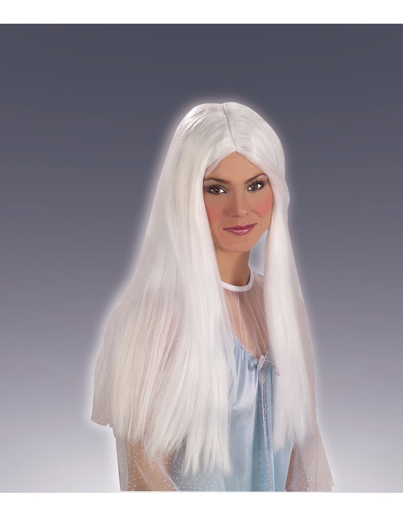 Adult White Long Angel Wig