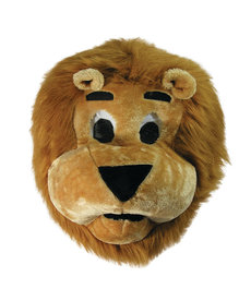 Plush Animal Mascot Head: Lion