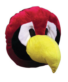 Plush Animal Mascot Head: Parrot Plush Animal Mascot Head: Parrot