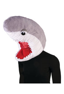 Plush Animal Mascot Head: Shark