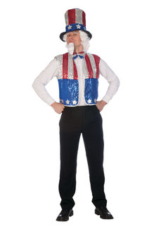 Adult Sequin Uncle Sam Kit