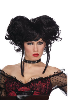 Adult Black Sukie Wig