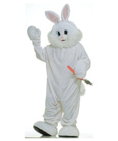 Adult Deluxe Plush Bunny Mascot: Standard