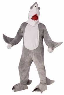 Adult Chomper the Shark Mascot Costume