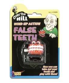 Over the Hill Wind Up False Teeth