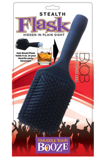 Smuggle Your Booze - Hair Brush Flask