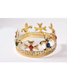 Gold Jeweled Crown