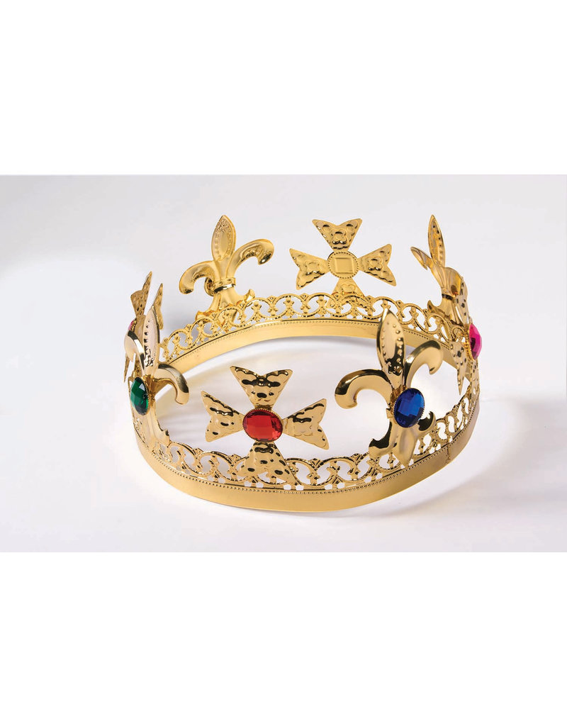 Gold Jeweled Crown