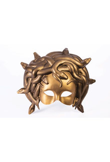 Masquerade Gold Mask: Medusa