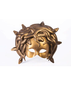 Masquerade Gold Mask: Medusa