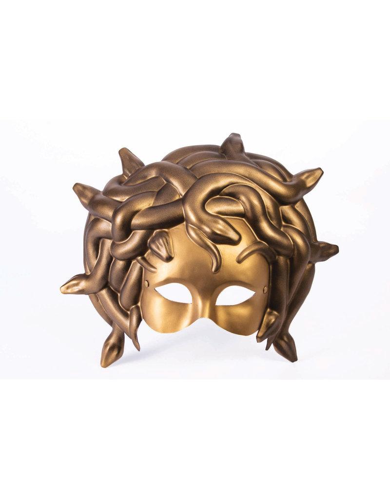 Masquerade Gold Mask: Medusa