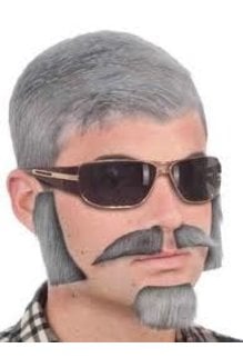 Facial Hair Disguise Kit