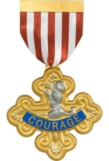 Rubies Costumes Cowardly Lion Badge of Courage