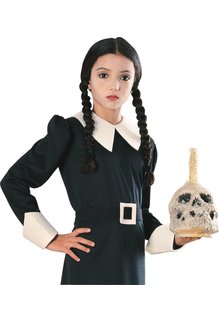 Rubies Costumes Kids Wednesday Addams Wig